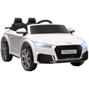 Macchina Elettrica per Bambini 12V con Licenza Audi TT Bianco
