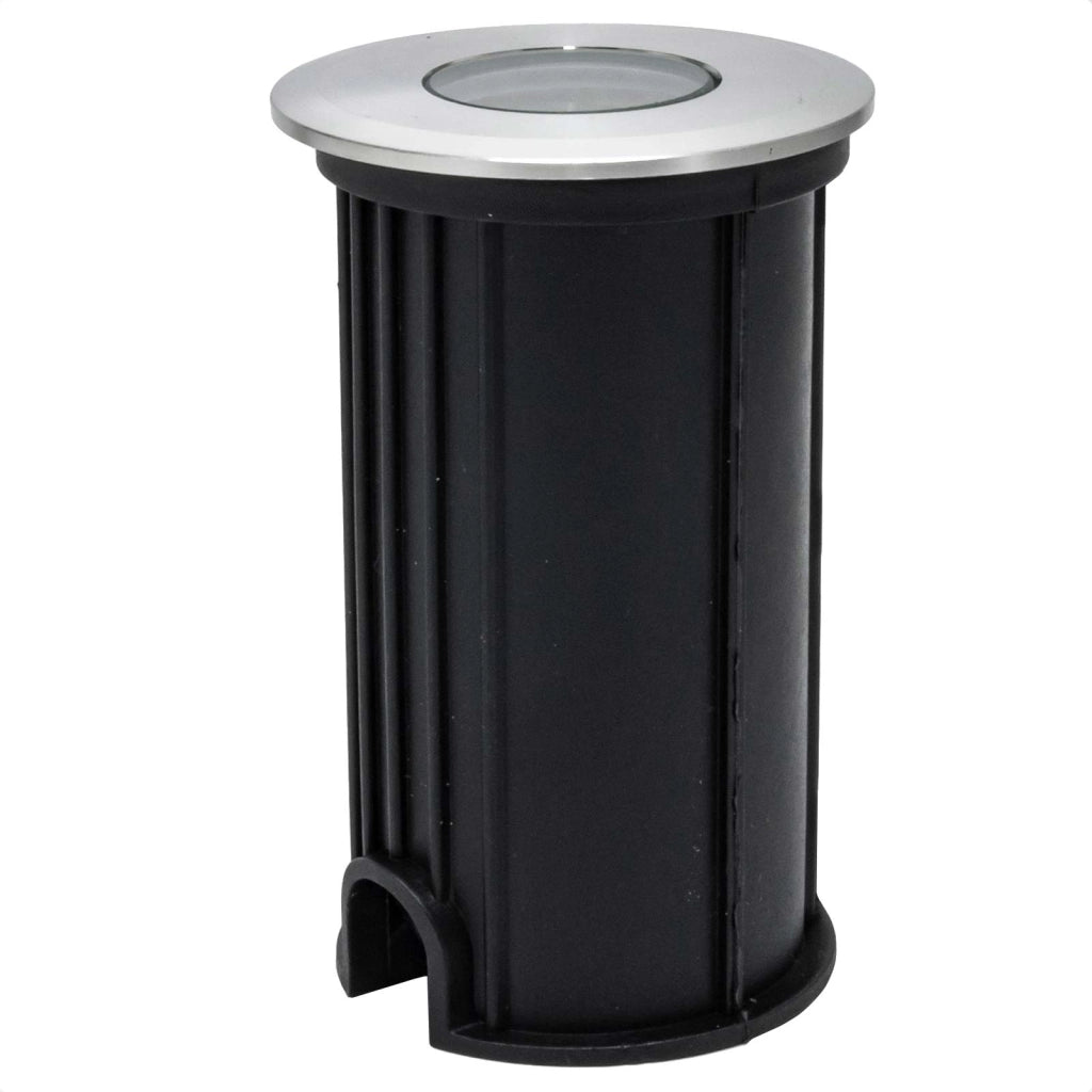 Faretto calpestabile immersione IP68 incasso tondo LED 2W 12V 24V luce decorativa giardino percorsi esterni scale gradini 6000K