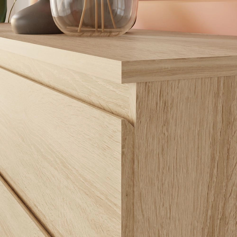Comodino Morgan 2 cassetti rovere – 41.8x32.2x49.3H