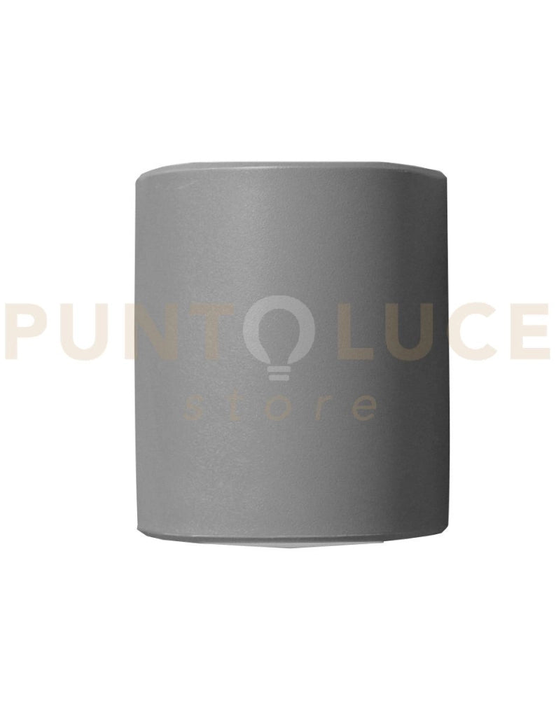 AOSTA APPLIQUE GRANDE 1 LUCE ATTACCO GX53 GRIGIO IP55 LAMPADINA LED INCLUSA 10W 120° CCT 3000/4000/6500°K 1290 lm