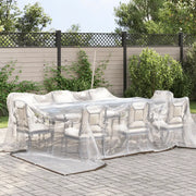 Telone Trasparente con Occhielli 4x4 m in Polietilene 4018562