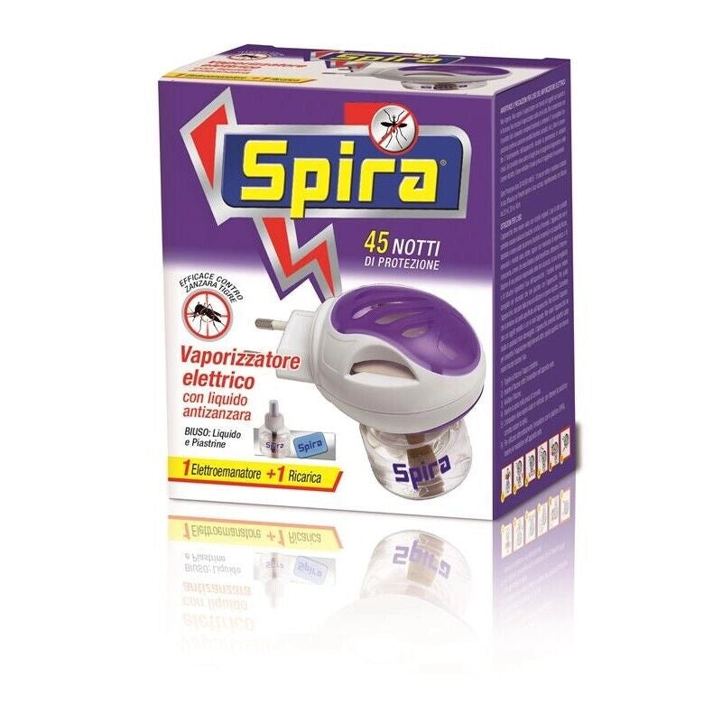 SPIRA BIUSO BASE LIQUIDO ELETTROEMANATORE + RICARICA 45 NOTTI