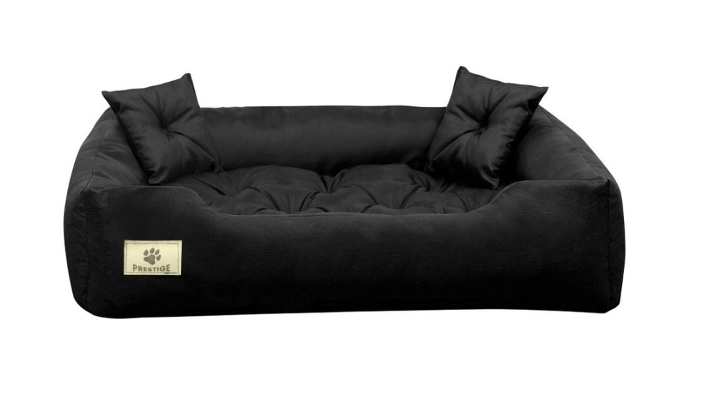 AIO FACTORY 55x45 cm PRESTIGE Letto per cani impermeabile nero