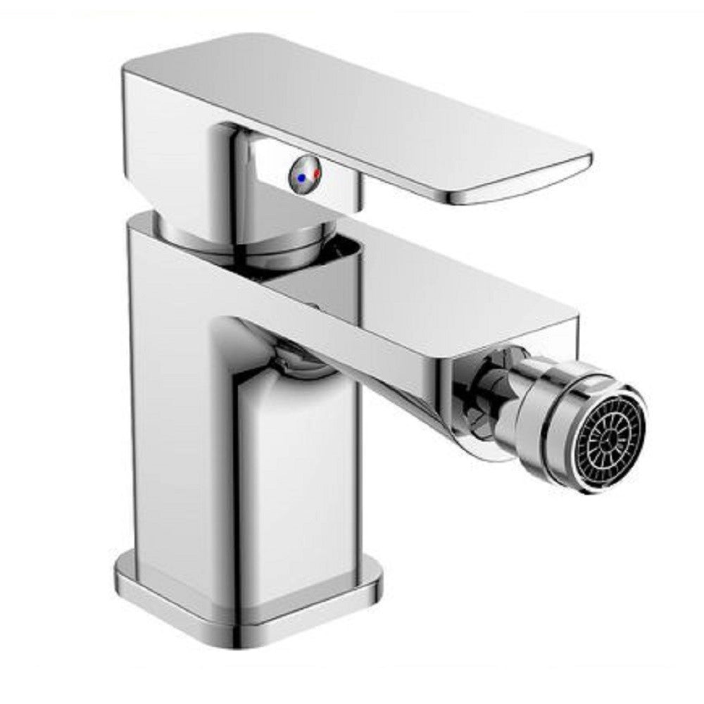 Trade Shop - Rubinetto Bidet Miscelatore Monocomando Design Moderno Cromato Classic Shape87115 -