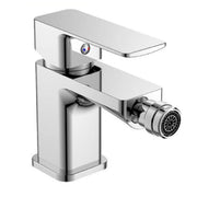 Trade Shop - Rubinetto Bidet Miscelatore Monocomando Design Moderno Cromato Classic Shape87115 -