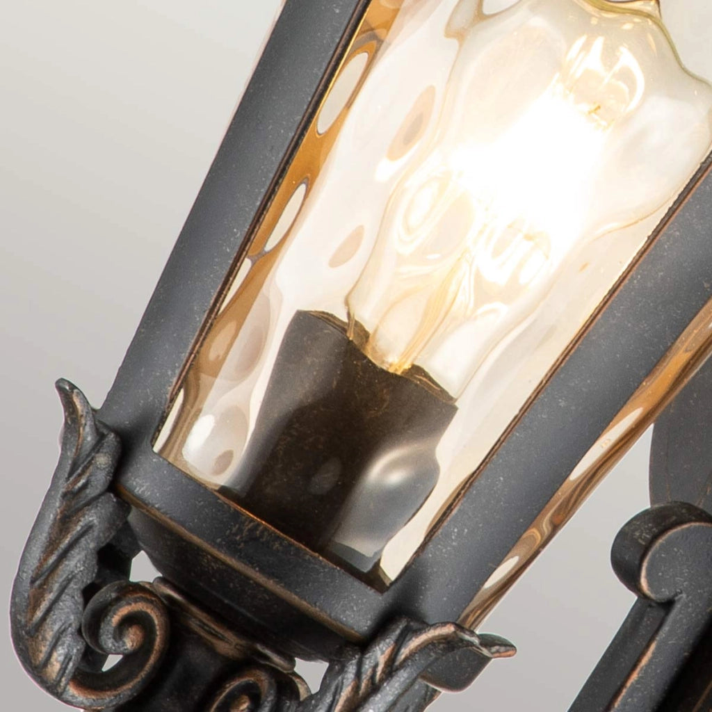 Applique esterna classica Baltimore Elstead E27 IP44