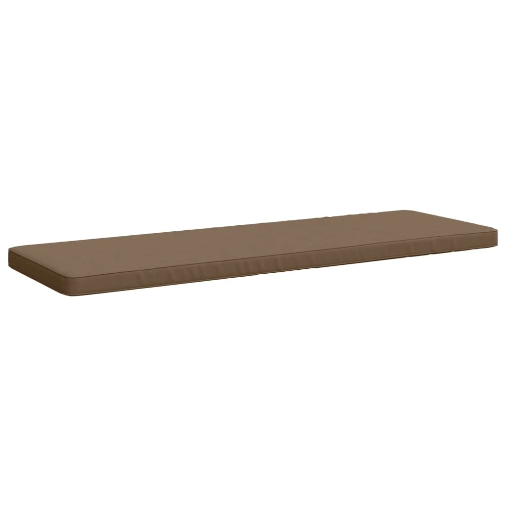 Cuscino per Panchina a 1 Pezzo VUGHT 100% Poliestere Tortora 951984