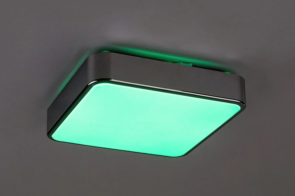 Plafoniera Rabalux Wolimir quadrata 29cm LED 22W RGB