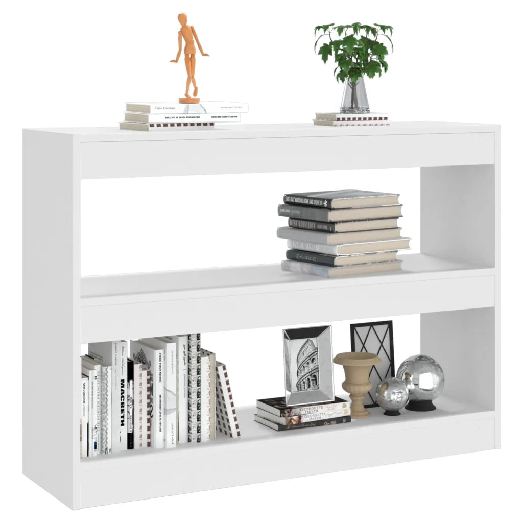 Libreria/Divisorio Bianco 100x30x72 cm 811736