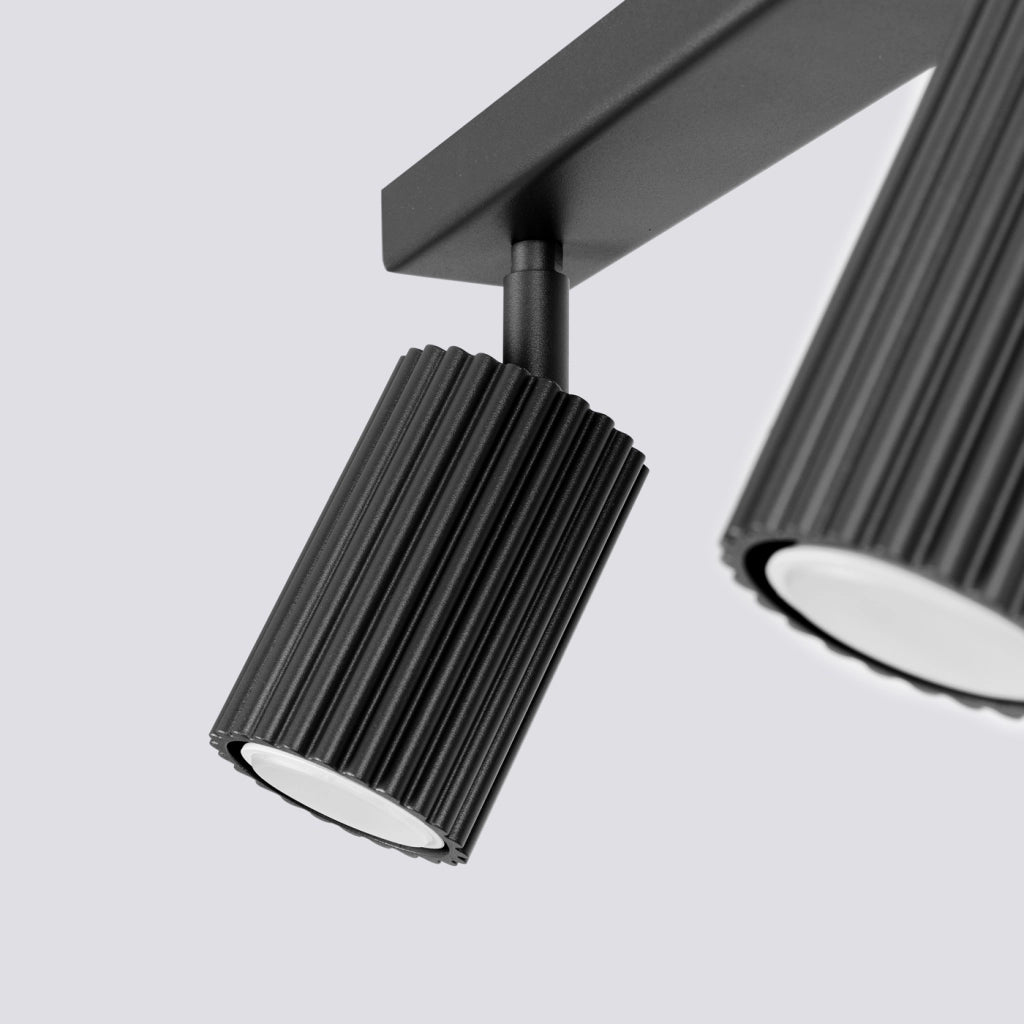 Lampada da soffitto KARBON 2 nero