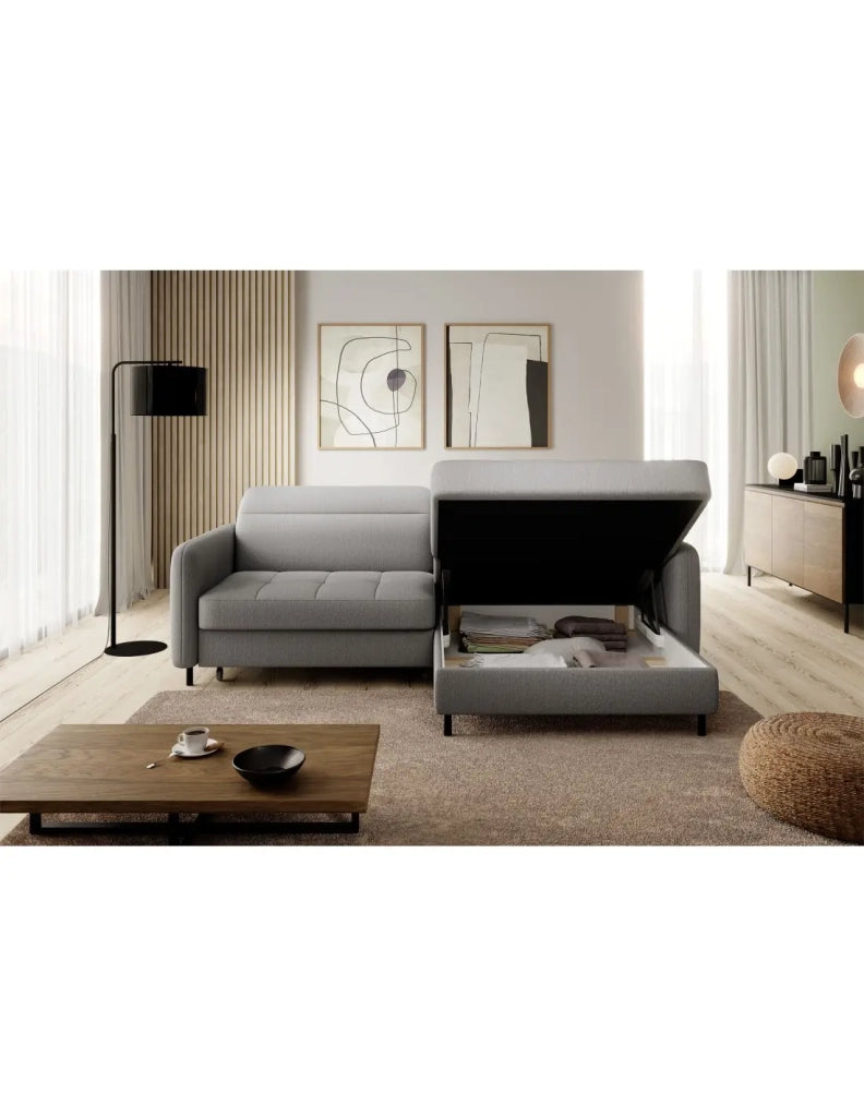 Divano ad angolo collezione GOUMSI colore Grigio