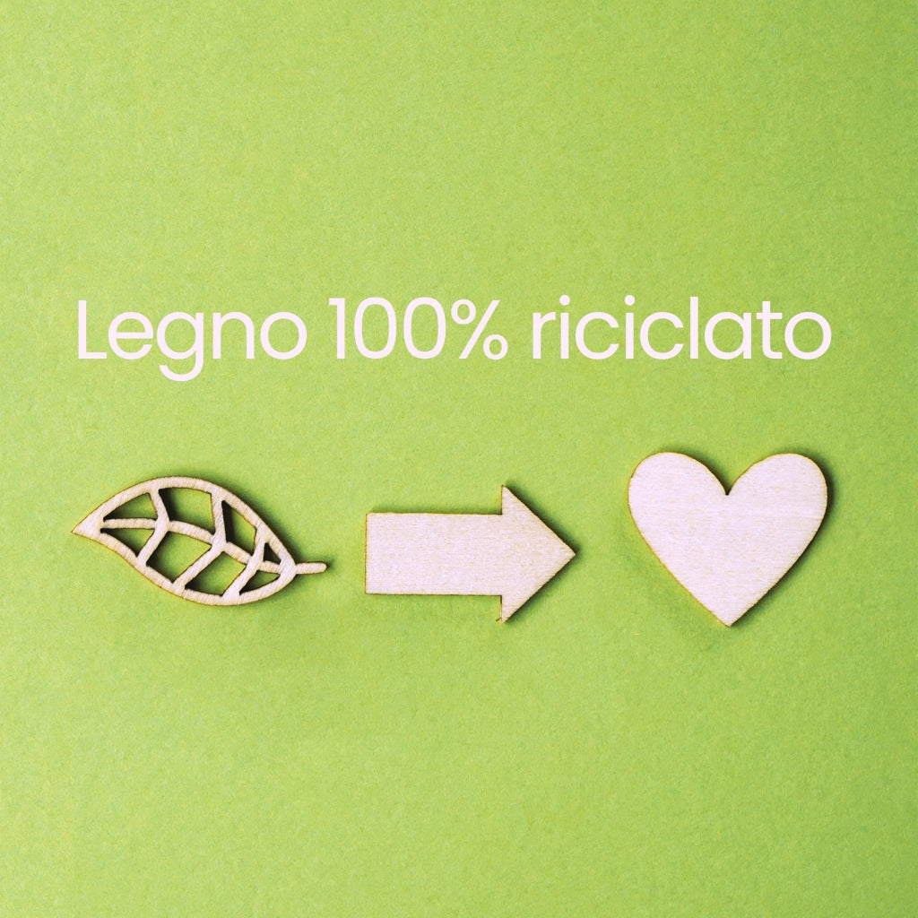 Porta asciugamani in legno - EIDOLON