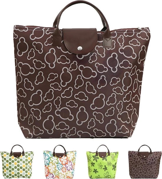 Borsa da viaggio con cerniera per donne - Borsa da viaggio pieghevole per viaggi, spiaggia e altro