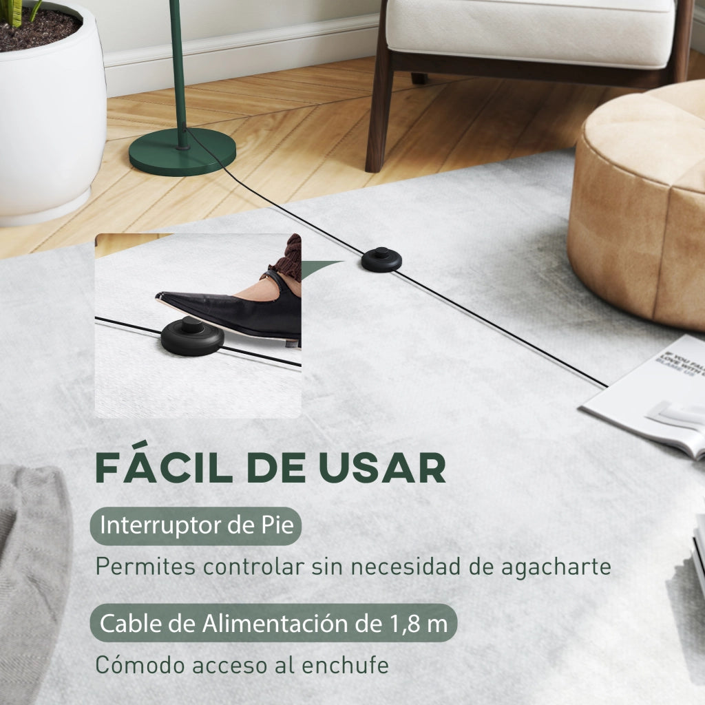 Lampada da Terra Moderna ¨C Xylo ¨C Verde ?30x155 cm E27