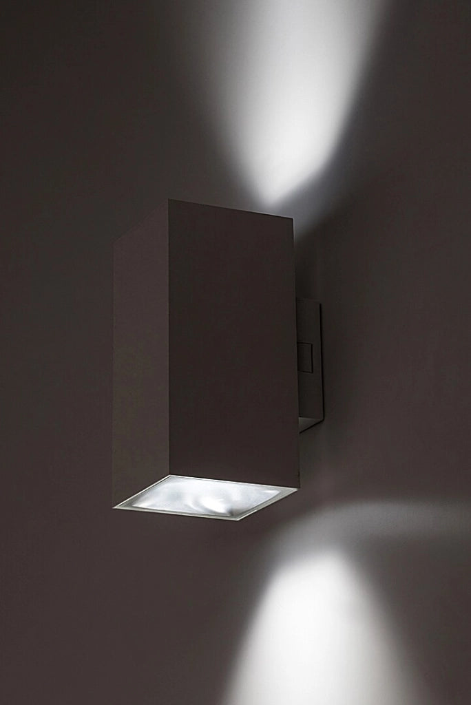 Applique esterna quadrata bianca LED 18W CCT IP65 Rabalux Urfa