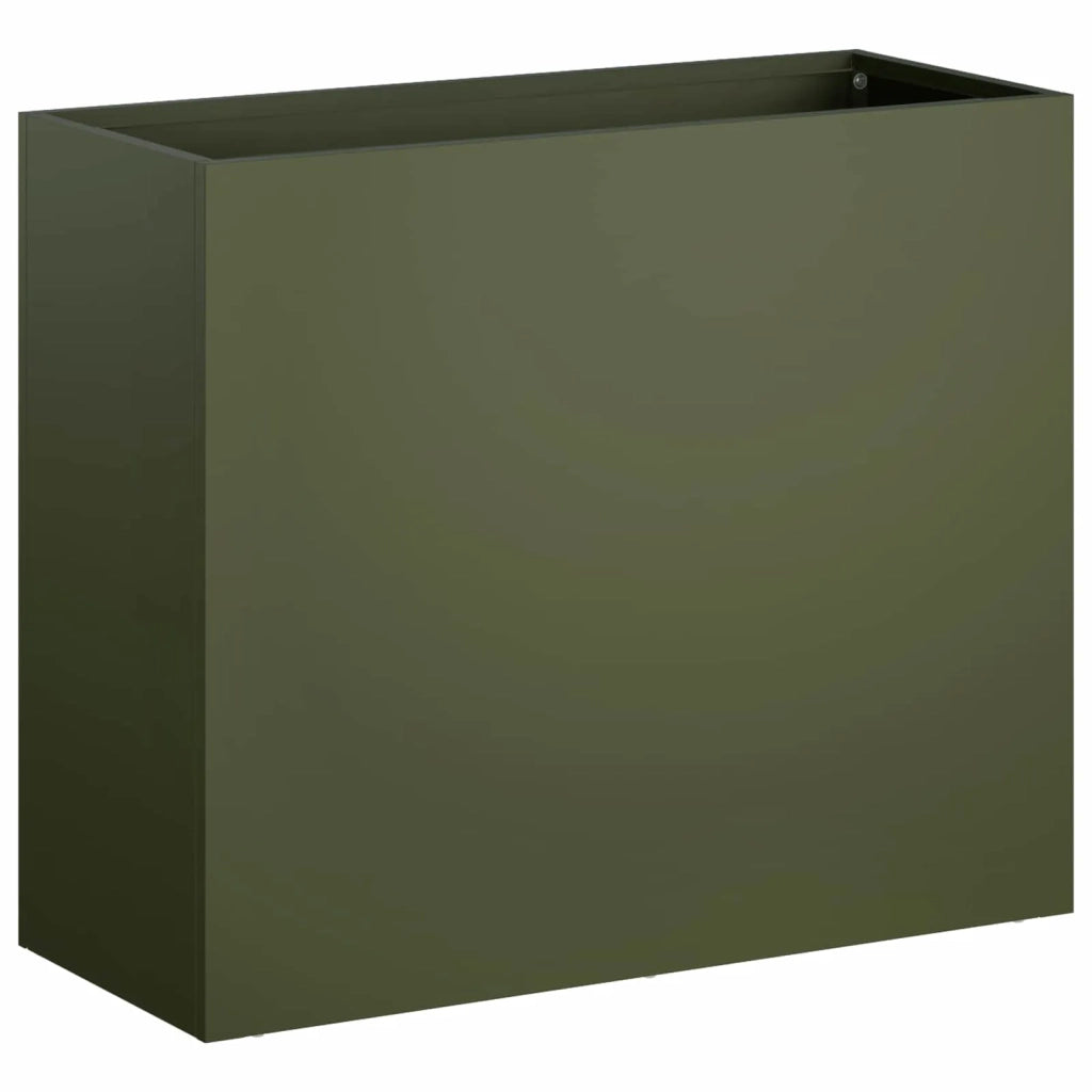 Vaso da giardino Verde Oliva 50 x 20 x 40 cm 8005448