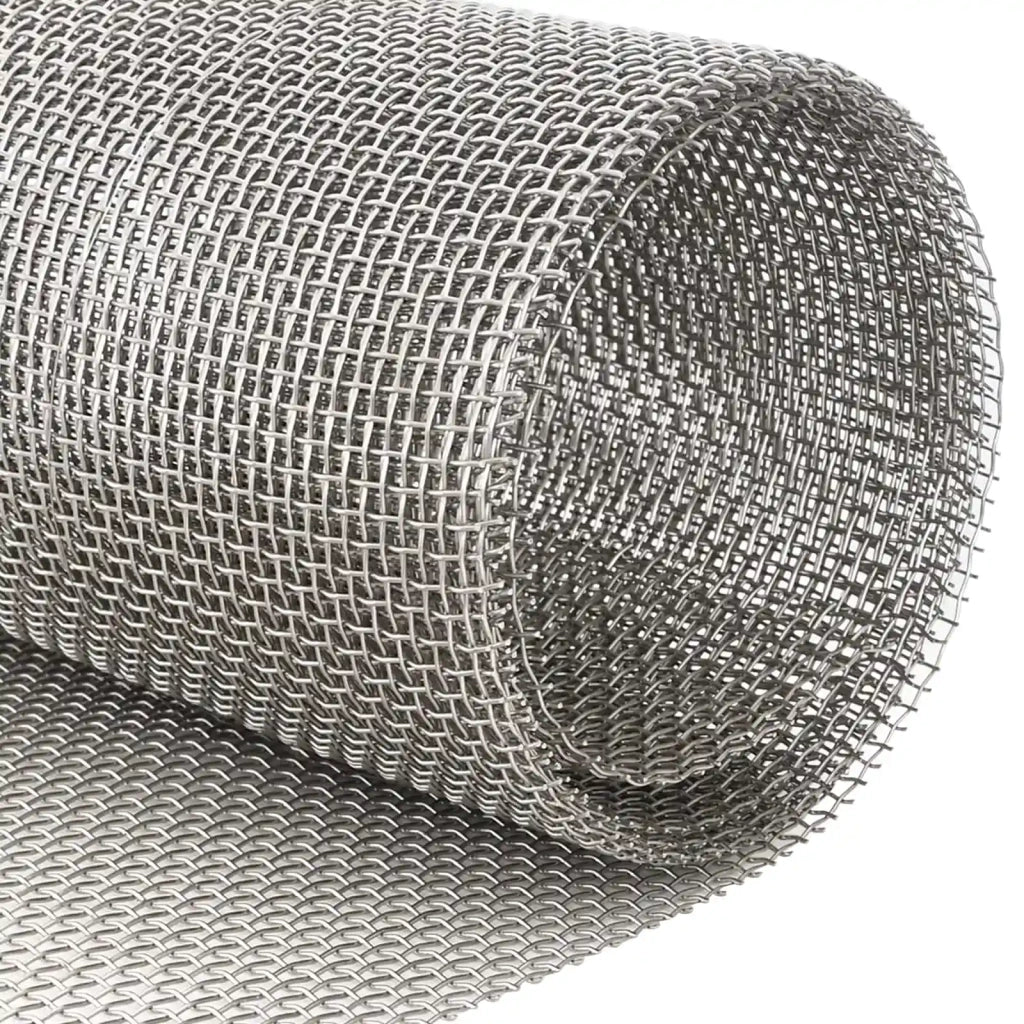 Rete per schermatura 40 x 200 cm 6 Mesh Argento 42039647