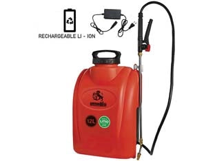 POMPA A ZAINO A BATTERIA AL LITIO  capacitÃE lt.16  38020    AUSONIA