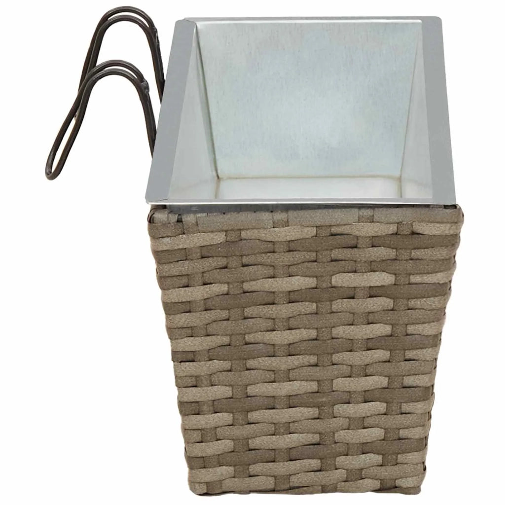 Ringhiera 2 pcs 50 x 17 x 17 cm Metallo 42026967