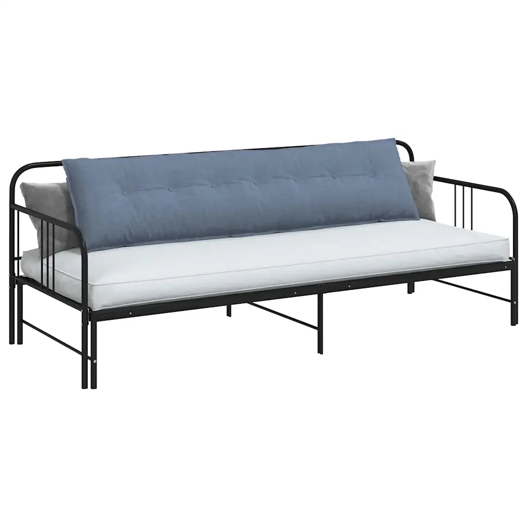 Cuscino per Schiena | Cuscino dorsale Blu 200 x 50 cm Tessuto in Cords