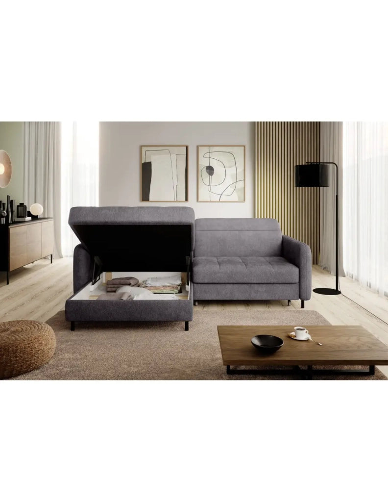 Divano ad angolo collezione GOUMSI colore Grigio