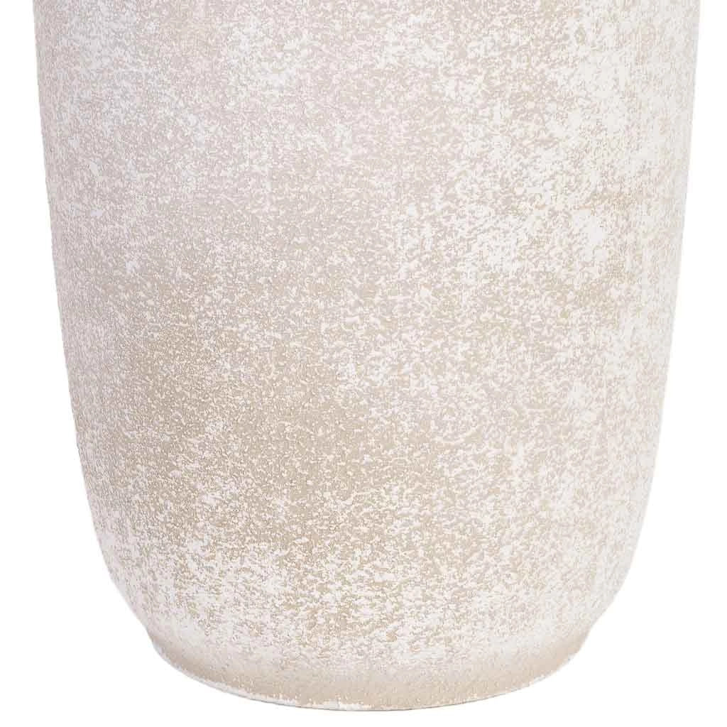 Vaso in metallo grigio 19,5x19,5x70,5h cm