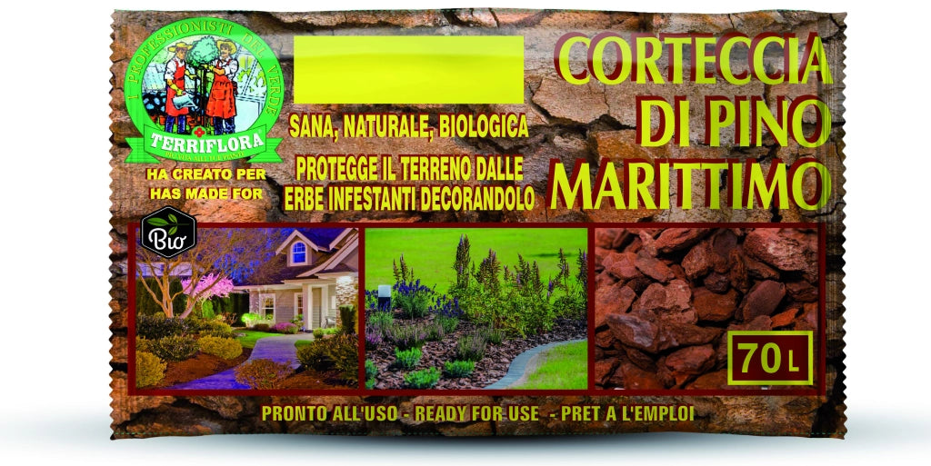 CORTECCIA DI PINO MARITTIMO lt. 70