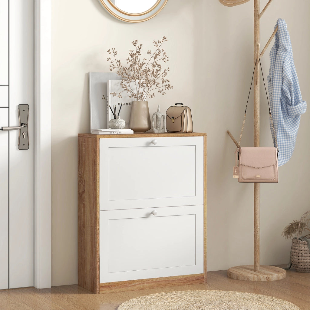 Scarpiera con 3 Ripiani Regolabili ¨C Minimal ¨C 60x24.5x75.5 cm