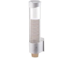 Dispensatore di bicchieri 70 bicchieri - Montaggio a parete - Eterno impermeabile - Ospita bicchieri - Dispositivo igienico - Installazione semplice - Dispensatore di bicchieri