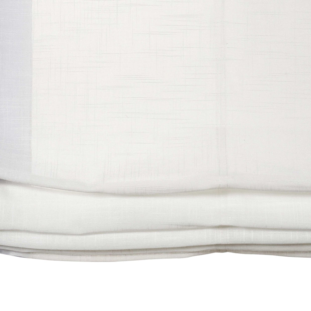 Tenda a Pacchetto Senza Astine Bianco 150x175 cm