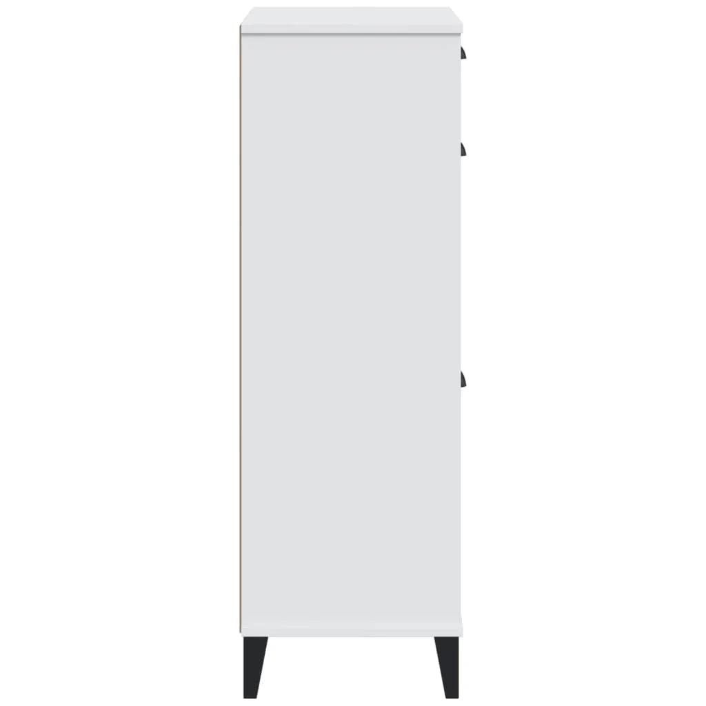 Scarpiera mobile contenitore per scarpe mobile per ingresso/corridoio/soggiorno legno ingegnerizzato bianco 02_0022118