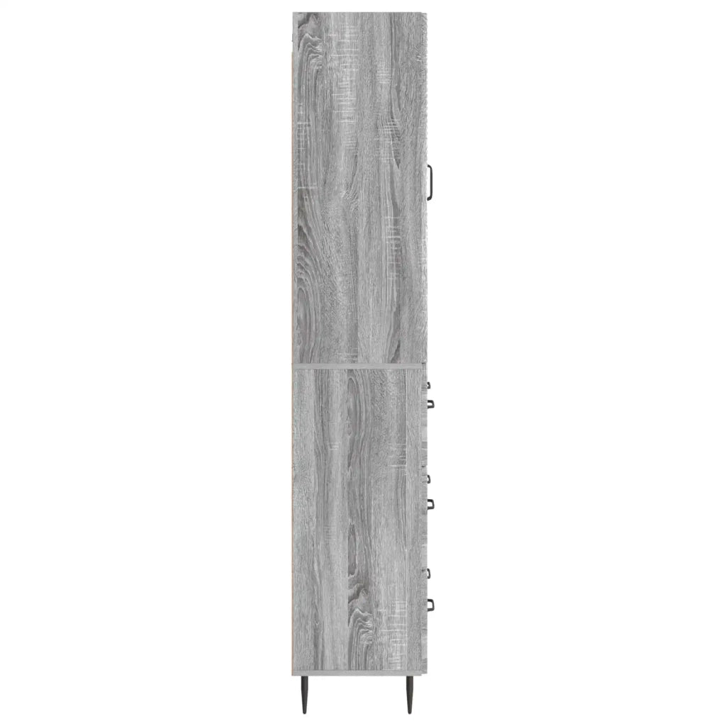 Set di armadi 2 pcs Sonoma grigio 66 x 34,5 x 90 cm 3416643