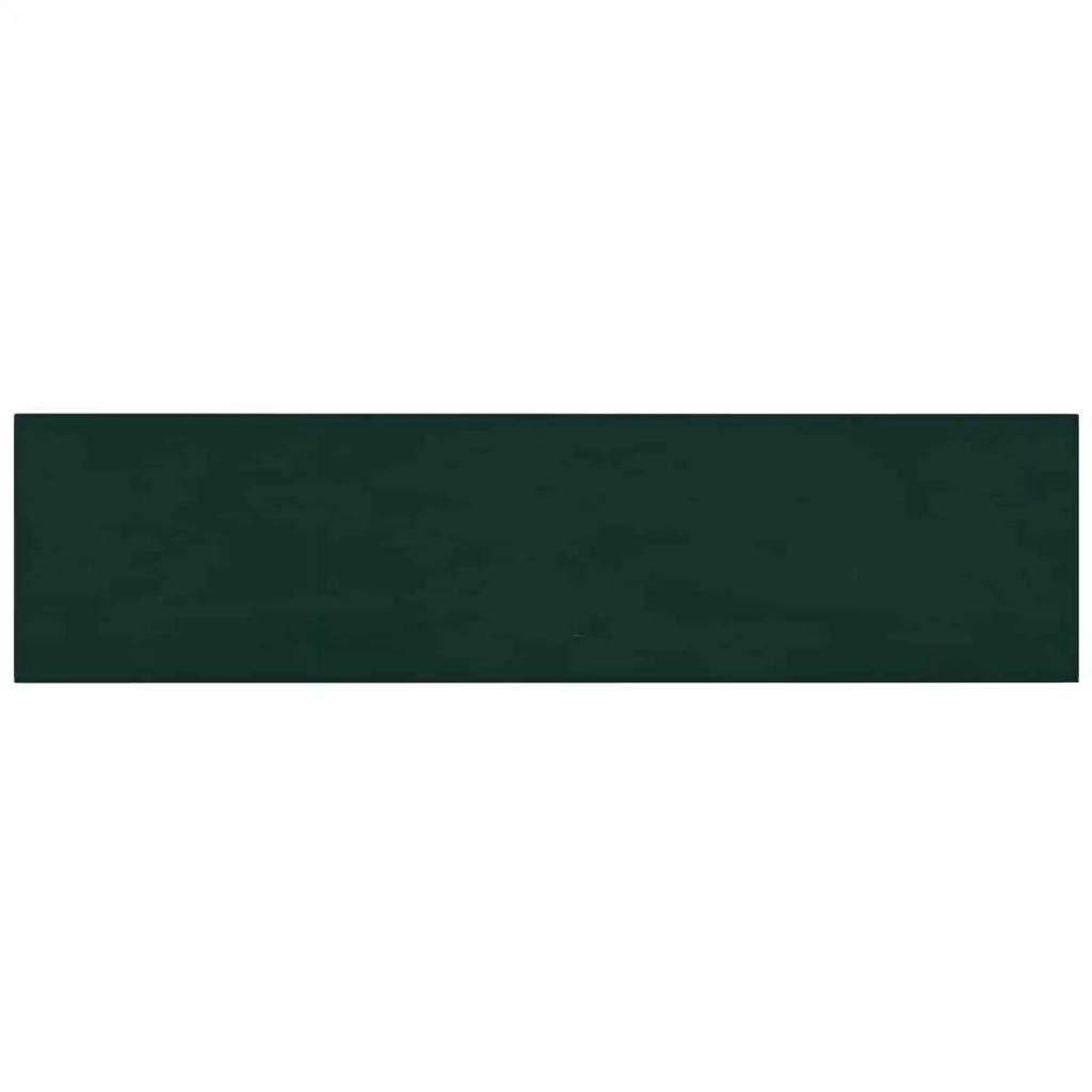 Testiera | Testata da Parete 12 pcs Verde Scuro Velluto