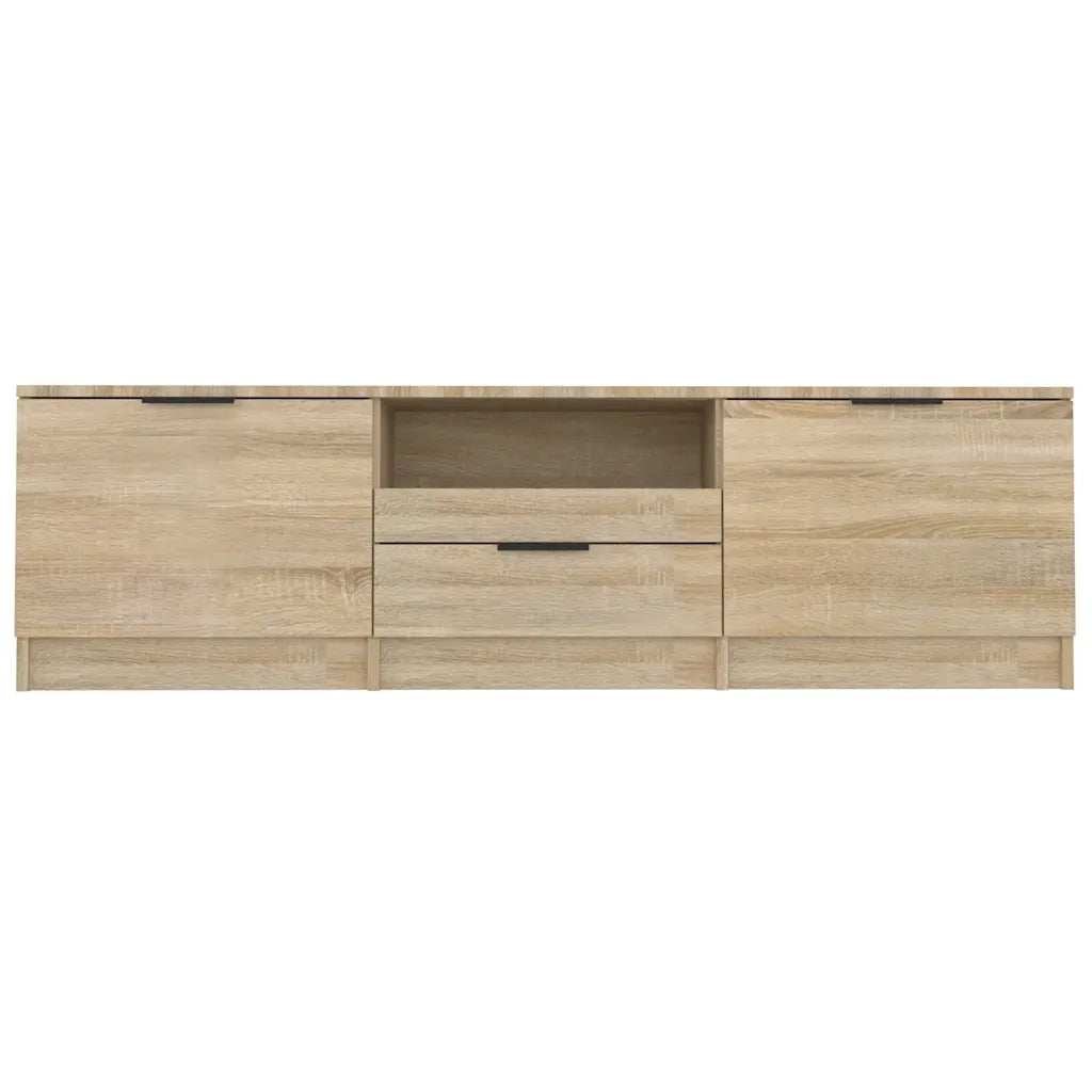 Mobile TV Rovere Sonoma 140x35x40 cm Legno ingegnerizzato 811451