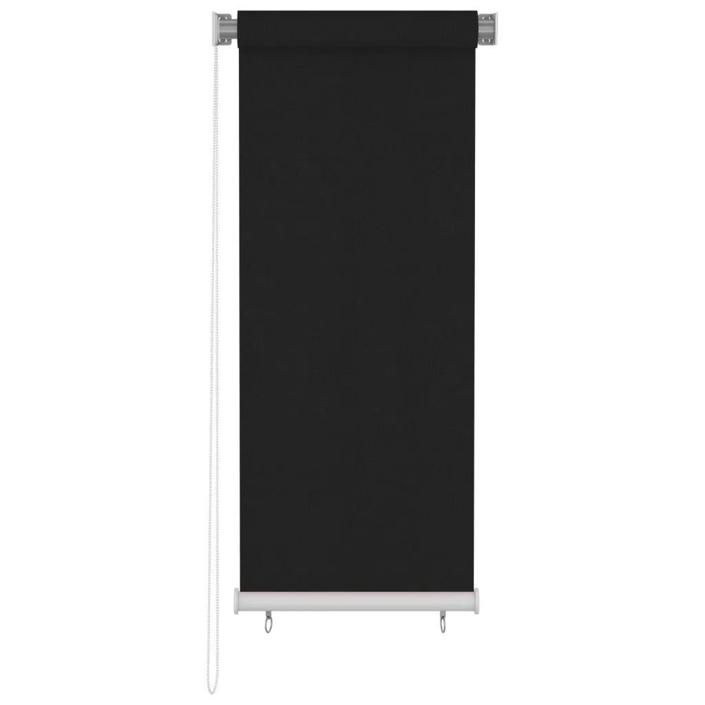 Tenda a Rullo per Esterni 65(L)x140(A) cm Nera 312939