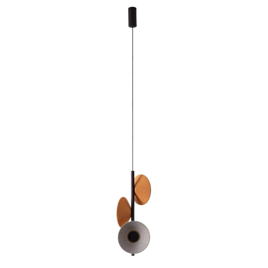 Lampada a sospensione Maxlight MAX feltro arancio LED 8W