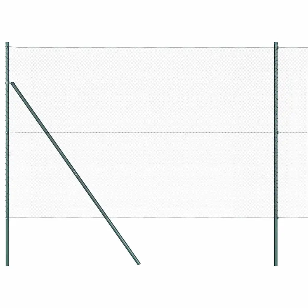 Palo della recinzione Verde 25 x 1,6 m (maglia da 13 mm)