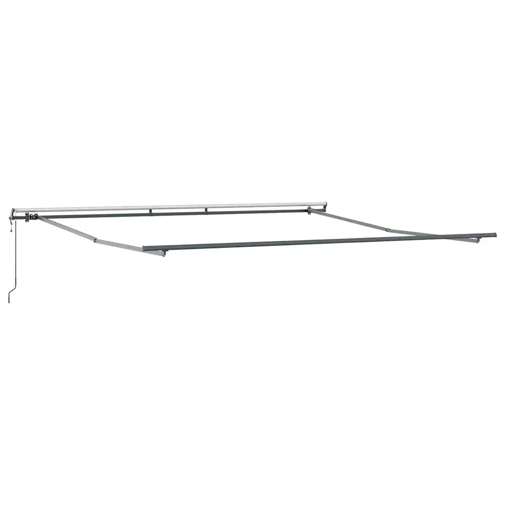 Tenda da Sole Antracite 4 × 3,5 m Metallo 313255