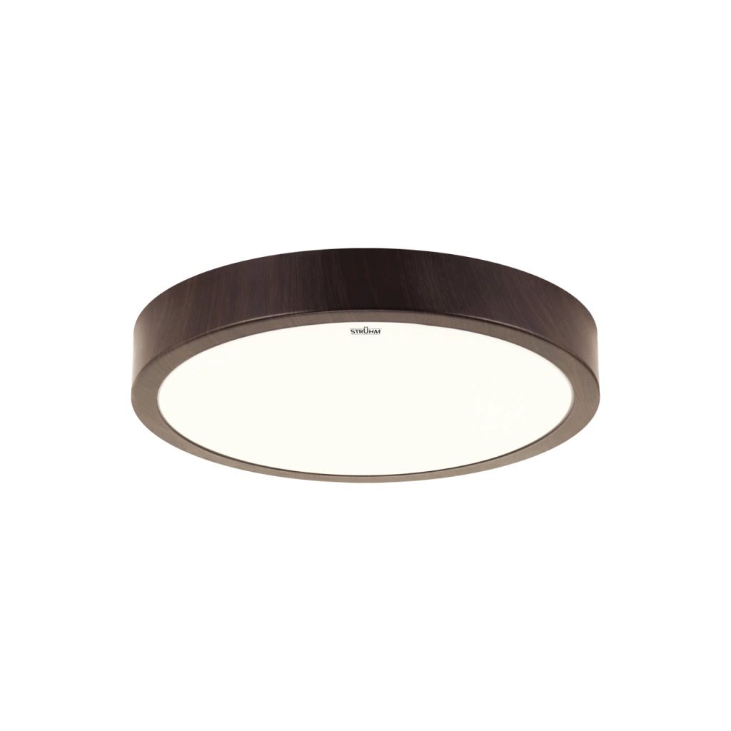 Plafoniera bagno LED Struhm ATUT 28cm 18W 4100K wengé