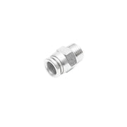 Connettore rapido dritto in metallo e vite in metallo fi 8 con 1/4