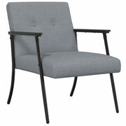 Poltrona | Sedia Relax Grigio chiaro Tessuto