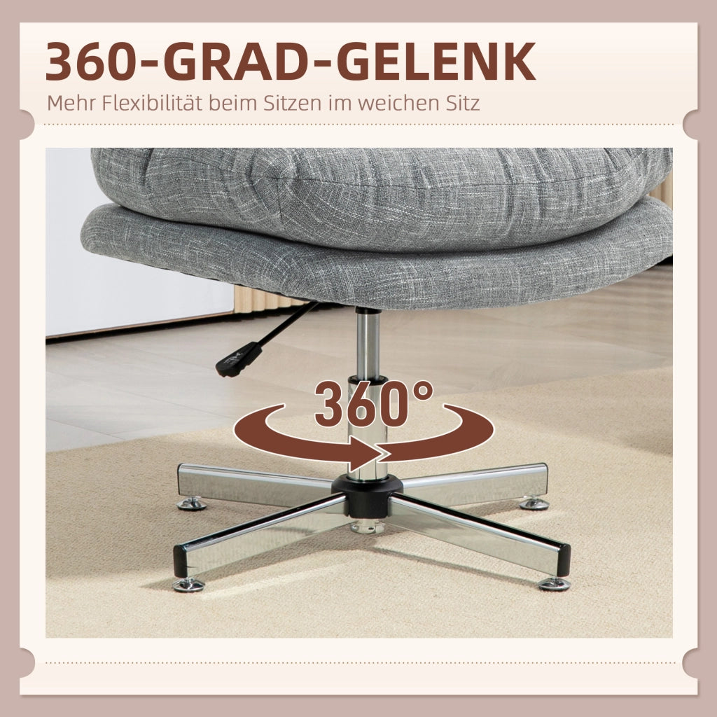 Sedia da Ufficio ¨C Minimal ¨C Grigio