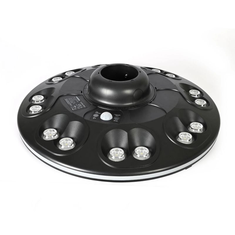 Lampione solare LED Videx 15W 1400lm PIR con telecomando IP54