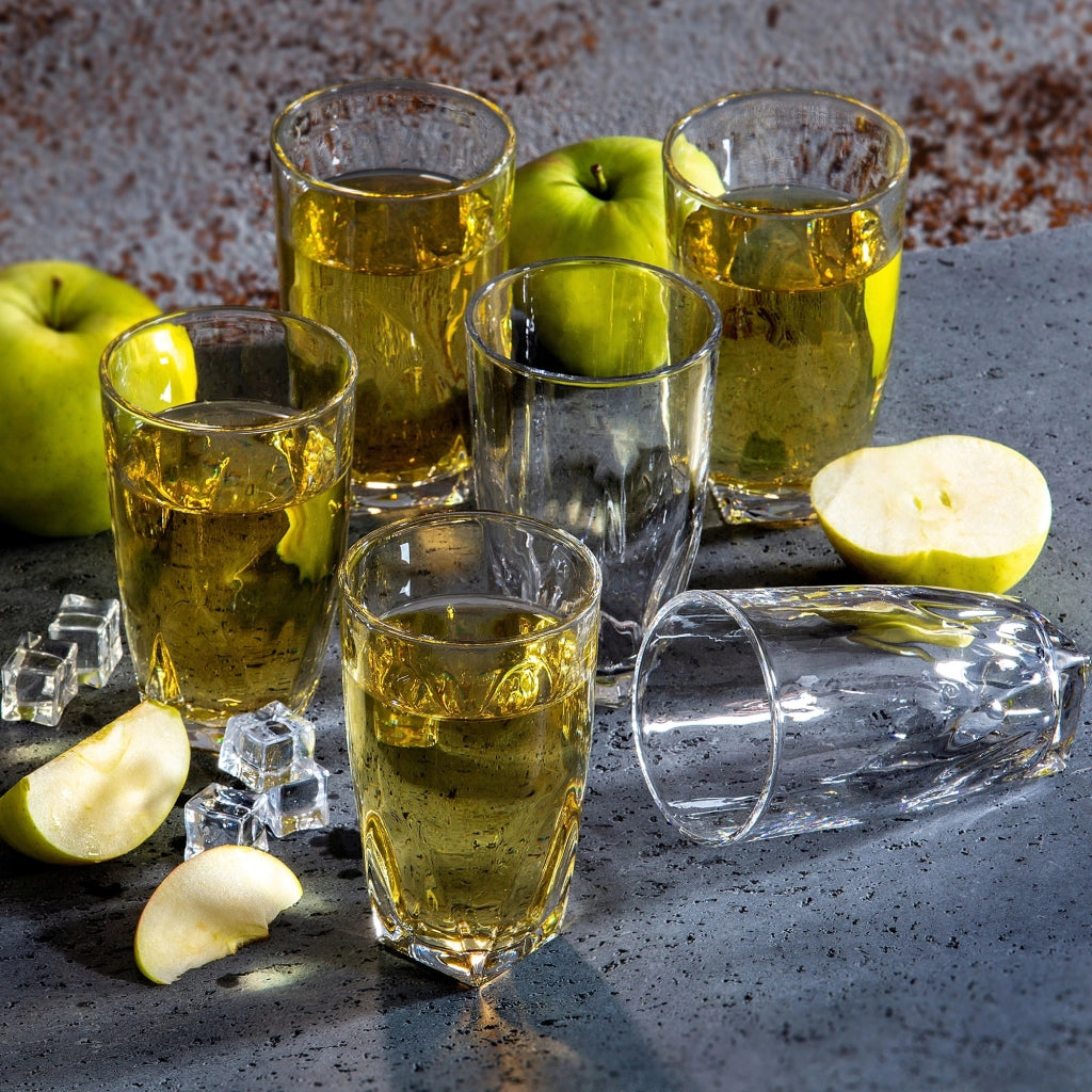 Set di 6 bicchieri da 440 ml KADAX per bevande, succhi e bibite.
