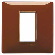 VIMAR PLANA - PLACCA 1M REFLEX TABACCO