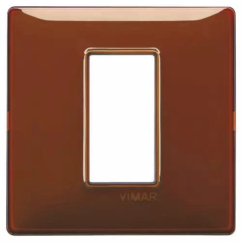 VIMAR PLANA - PLACCA 1M REFLEX TABACCO
