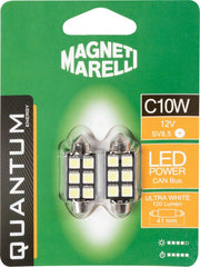 Lampadina siluro auto C5W 3 Led 2 pezzi 12V SV8,5 tecnologia Can bus