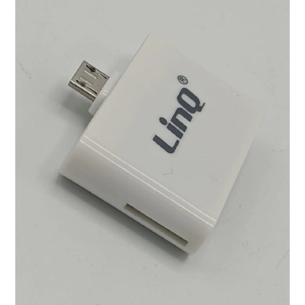 Trade Shop - Otg Kit Di Collegamento 2in1 Smart Card Reader Micro Usb Smartphone Tablet Otg-cs5 -