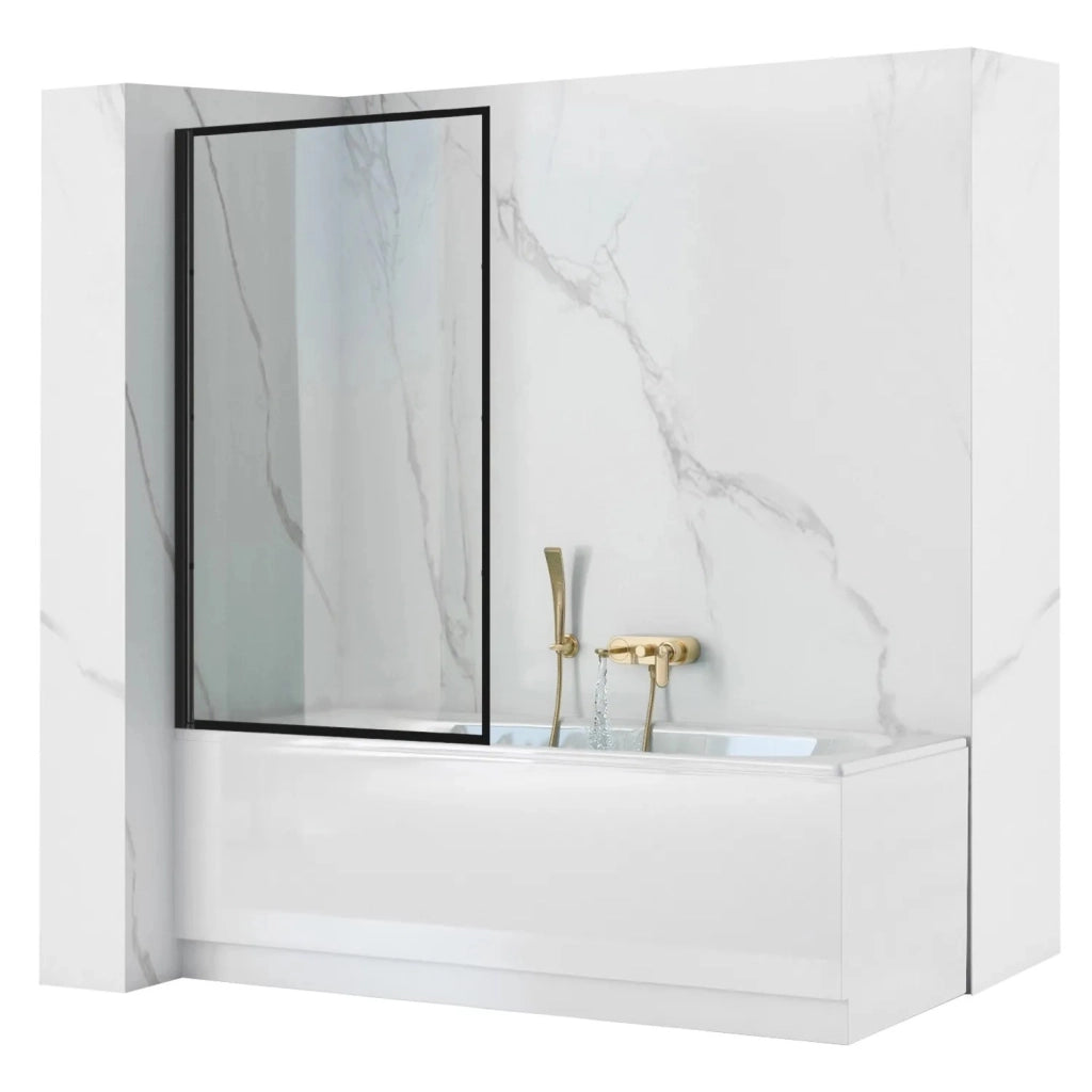 Schermo Vasca Rea Lagos Fix 80 Black
