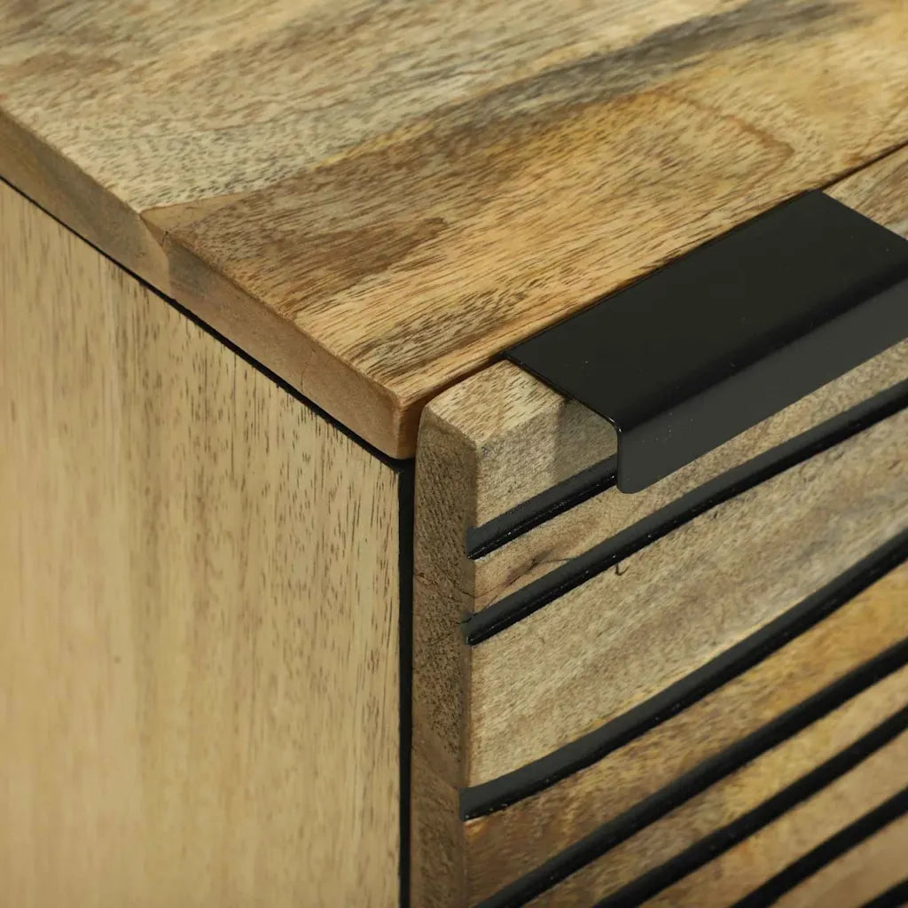 Armadio da Notte Naturale 40 x 33 x 46 cm Legno ingegnerizzato 4017932